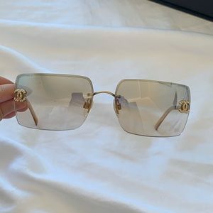 Chanel CC Rimless Sunglasses